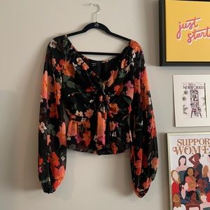 VICI Floral Blouse